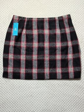Cupshe Plaid Mini Skirt
